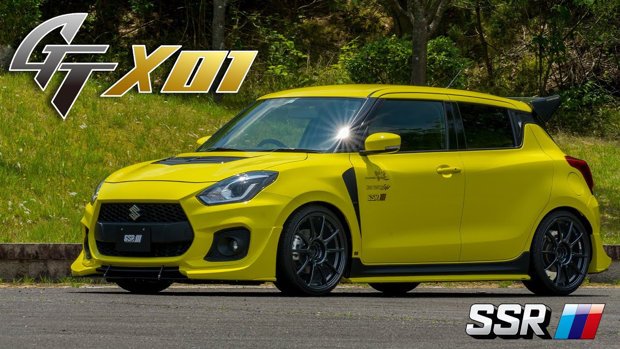 SSR]FFT-Rが可能にした圧倒的な軽さと剛さ。GTX01 SUZUKI SWIFT