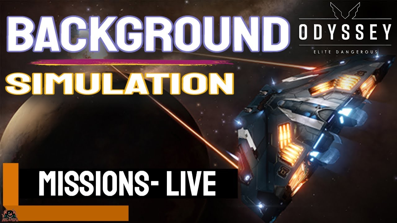 Background Simulation Missions // ELite Dangerous YouTube