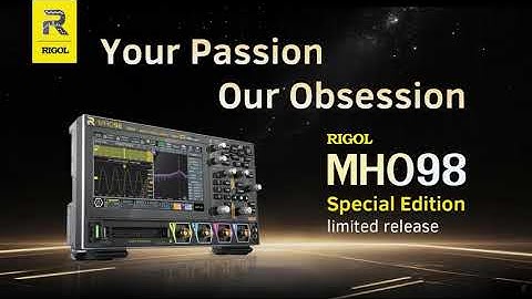 The RIGOL MHO98 Is Here — Power. Precision. Portability.