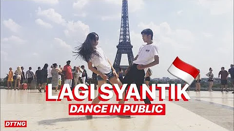 SITI BADRIAH - LAGI SYANTIK DANCE IN PUBLIC by Océane & David | Choreo by Natya Shina