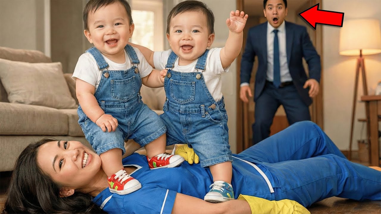 Tỷ phú giả vờ đi công tác — và sốc nặng khi phát hiện cô bảo mẫu làm điều này với các con mình!