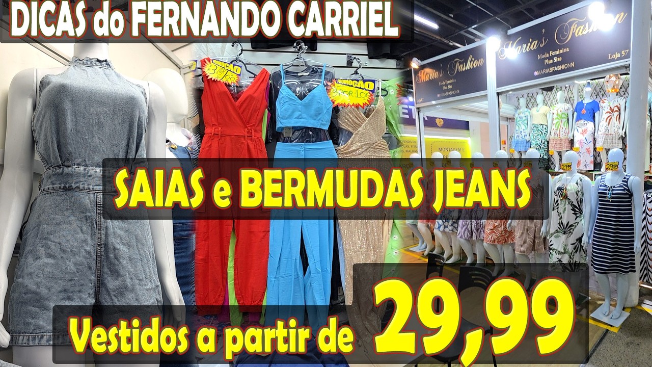 SAIAS e BERMUDAS JEANS