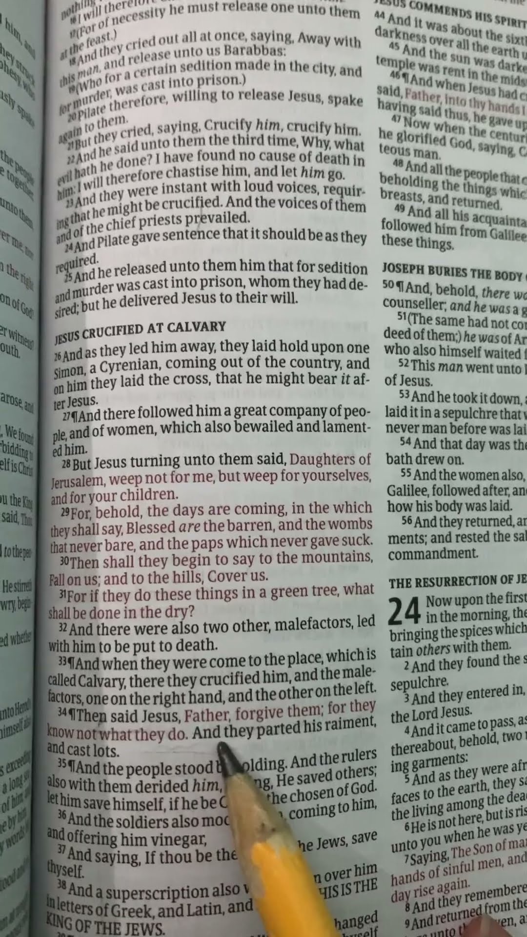 LUKE CHAPTER 23 VERSE 34 youtubeshorts YouTube LUKE CHAPTER 23 VERSE 34 youtubeshorts YouTube