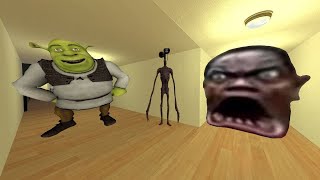 Auughh Siren Head And Shrek Nextbot Gmod #gmodofficial #nextbot