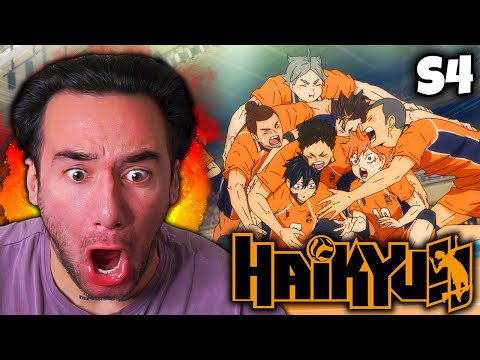 Sports Hater Reacts to HAIKYU (SEASON 4)