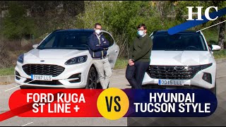Prueba Comparativa | Ford Kuga St Line + VS Hyundai Tucson Style