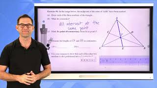 N-Gen Math Geometry.Unit 7.Lesson 10.The Medians of a Triangle