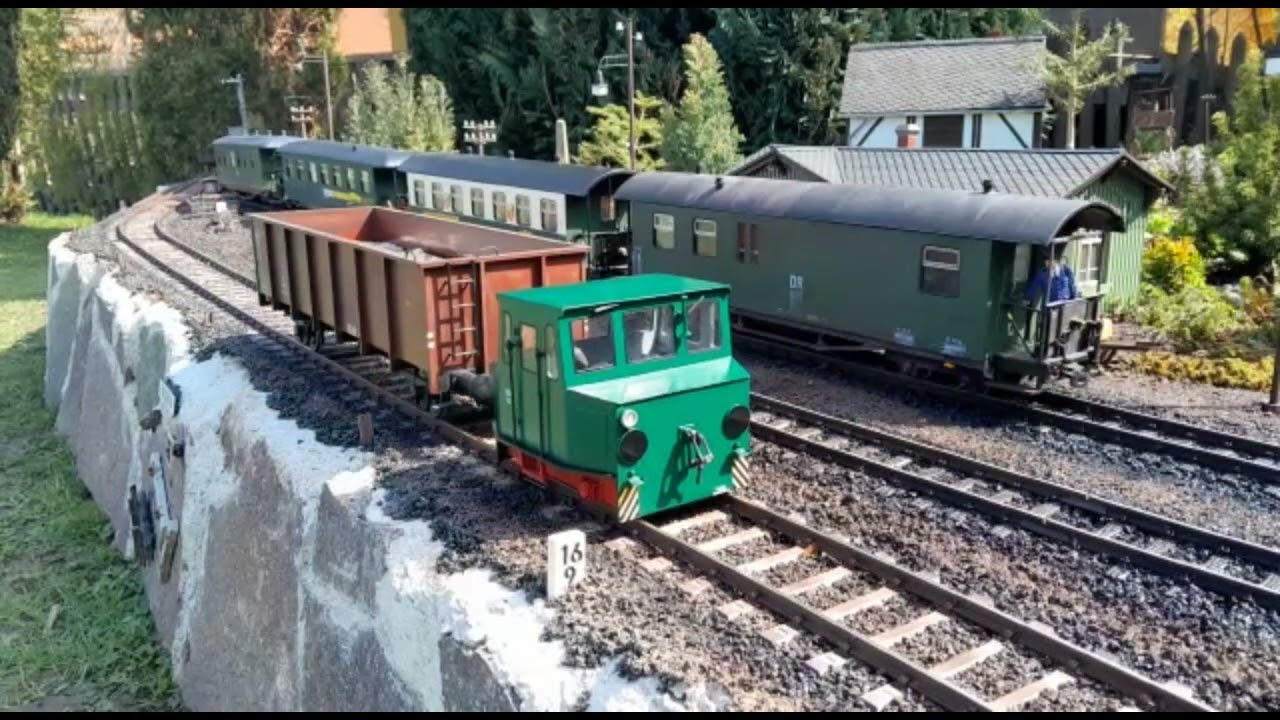 Gartenbahnträume, Sächsische Schmalspurbahn, Spur G, Spur 2