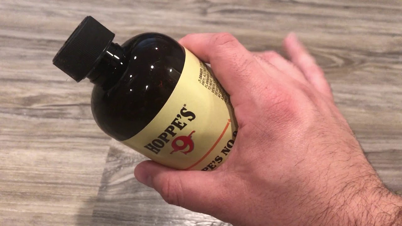 Hoppe's NO. 9 Gun Bore Cleaning Solvent YouTube