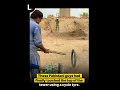 A group of men has gone viral after successfully sending a cycle tyre to the top of a tall tower