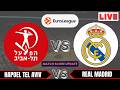 🔴LIVE : Hapoel Tel Aviv vs Real Madrid | EuroLeague  2026 | Basketball Live Score updates
