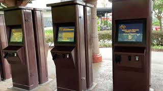 Ticket Kiosk At Universal Orlando