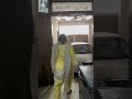 Pakistan'da zengin evin girişi