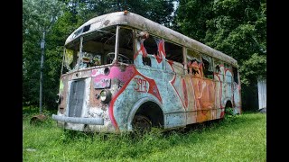 Abandoned Hippie Bus - NJ