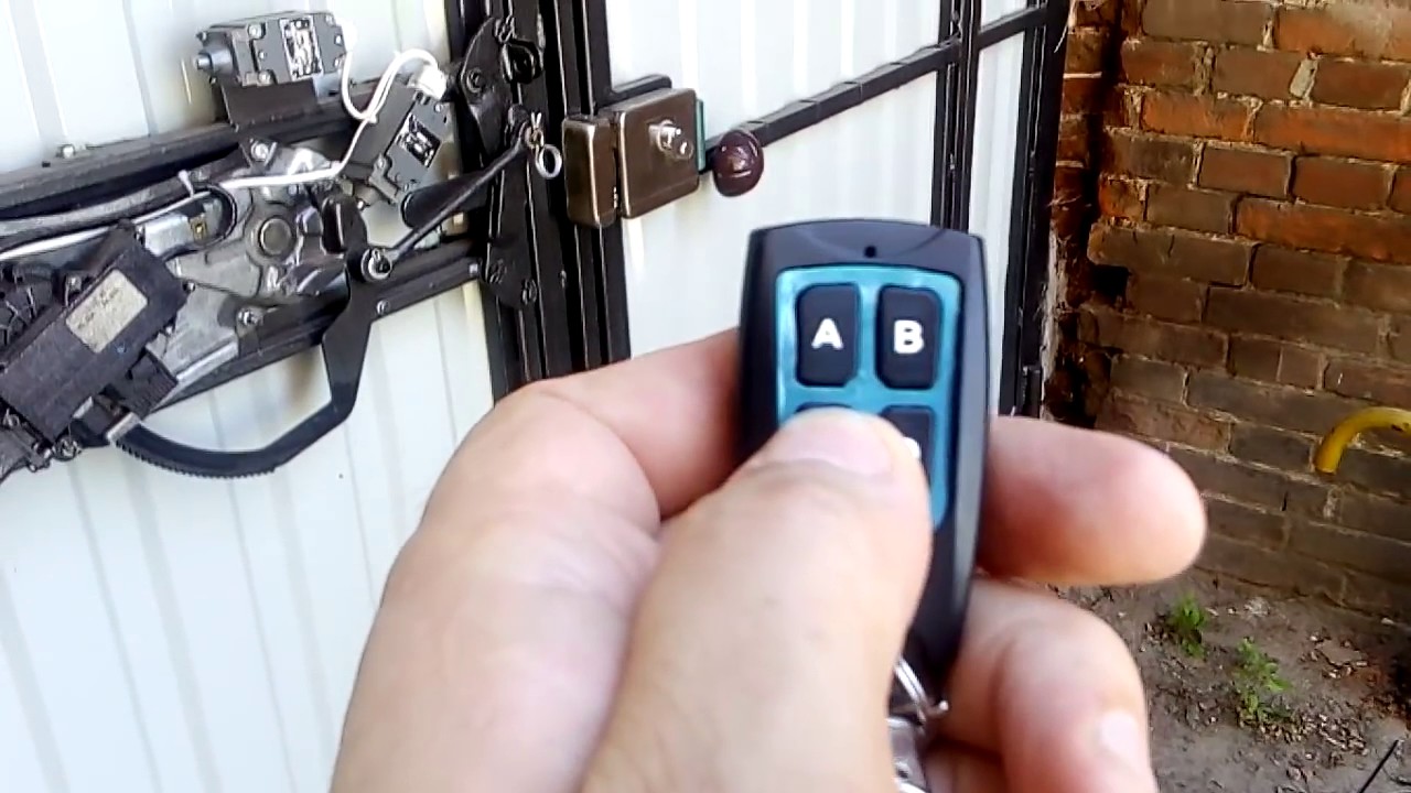 Ворота 2хPWM DC - YouTube