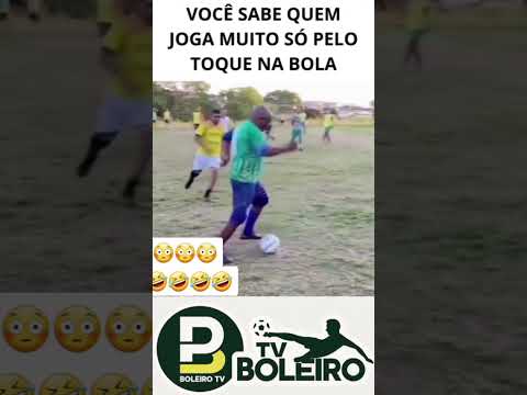 CONHECEMOS O JOGADOR SO PELO TOQUE NA BOLA #futebol #futbol #futeball #football #soccer #boleirotv