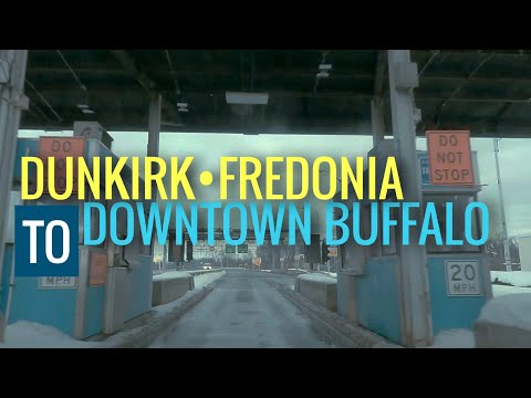 Fredonia • Dunkirk NY To Buffalo NY  via Interstate 90