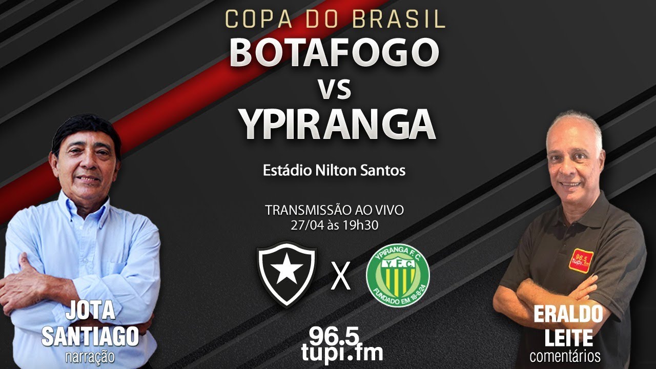 Botafogo-RJ 2 x 0 Ypiranga-RS - Com reservas, Fogão confirma vaga às oitavas