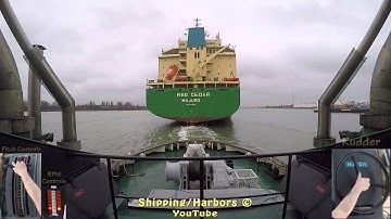 Tugboat Dual Camera #2 - Voith Schneider Controls