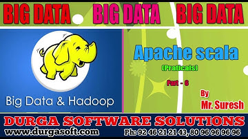 BIG Data ||   Apache scala (Practicals)  Part - 6 by Suresh