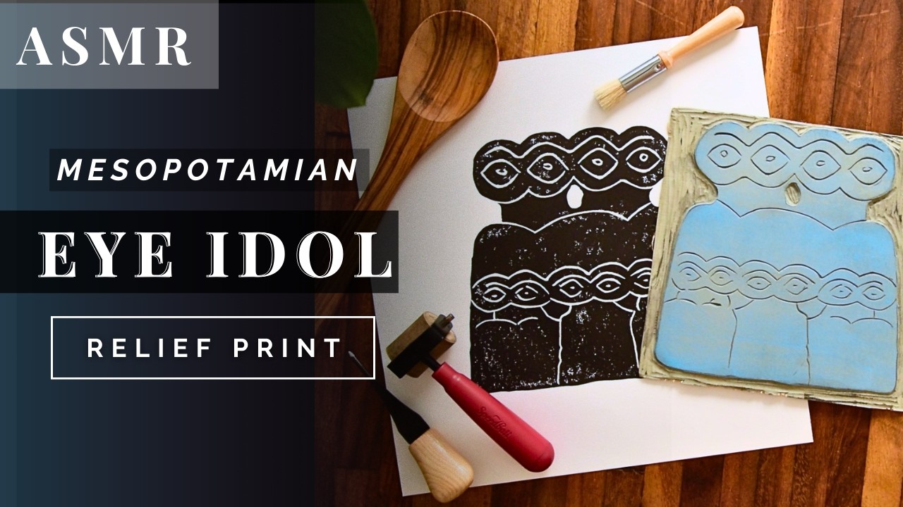 Relax with an Ancient Eye Idol | ASMR Full Print