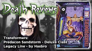 Death Reviews: Predacon Sandstorm - Deluxe - Legacy