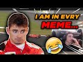 Charles Leclerc Reacts To F1 Memes 😂