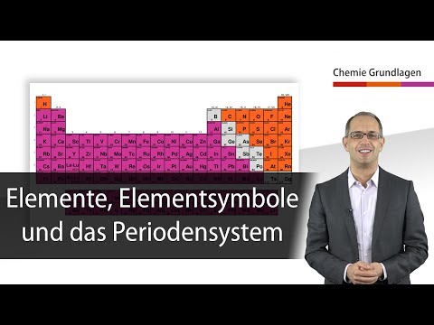 Elemente, Elementsymbole und das PSE - Chemie Grundlagen