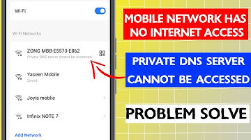 Private DNS Server Cannot Be Accessed Fix | Mobile Network No Internet Solution 2025