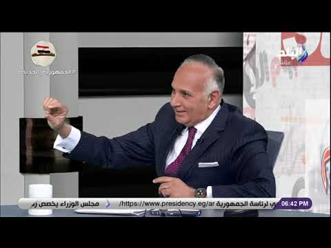 د نبيل زكي استاذ الاقتصاد الدولي بمعهد نيويورك للعلوم المالية في صالة التحرير