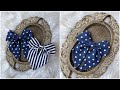 How to Sew the EASIEST Fabric Hair Bow (Step-by-Step Tutorial)