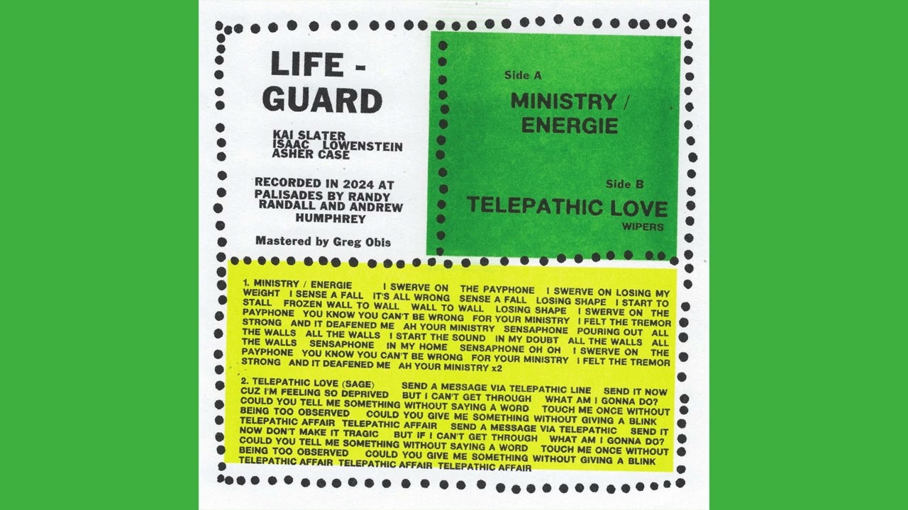 Lifeguard- "Telepathic Love" (Official Audio)