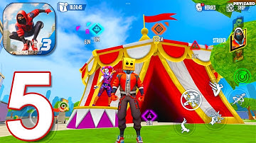 Super Fighter 3 - Gameplay Walkthrough Part 5 - New Update Circus Arena (iOS, Android)