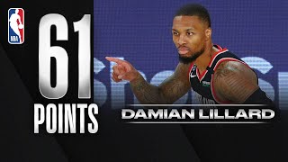Damian Lillard Matches His Career-High With 61 PTS!