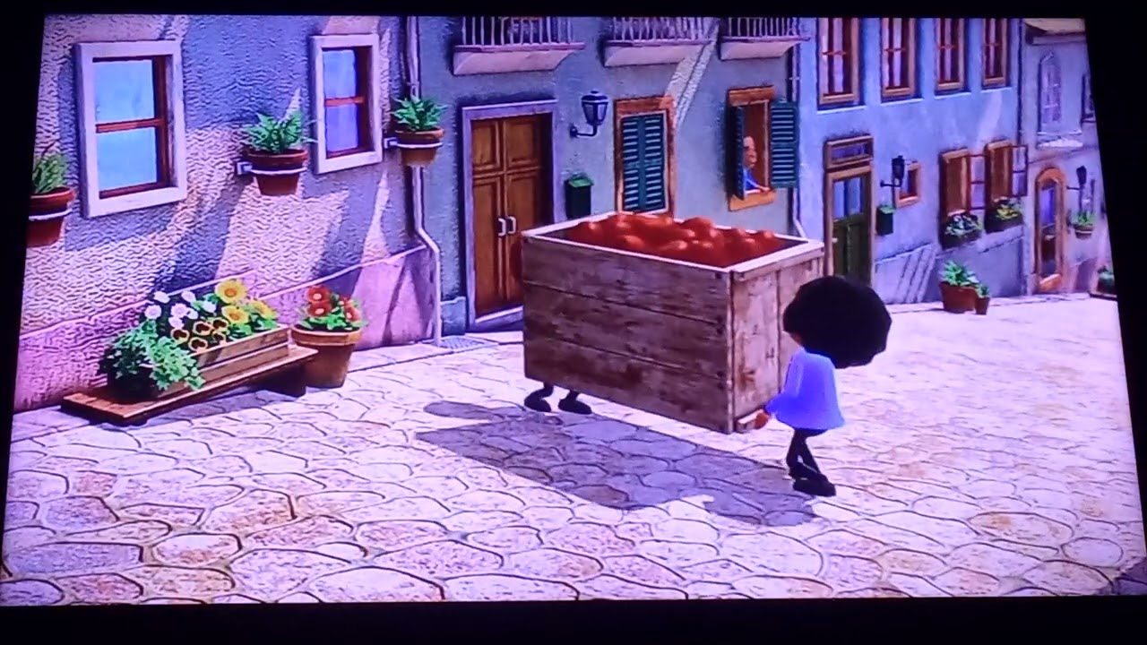 Wii Party U Battle 3 Point All Standard CPUs Benn vs Joseph vs Delilah vs Yuriko 