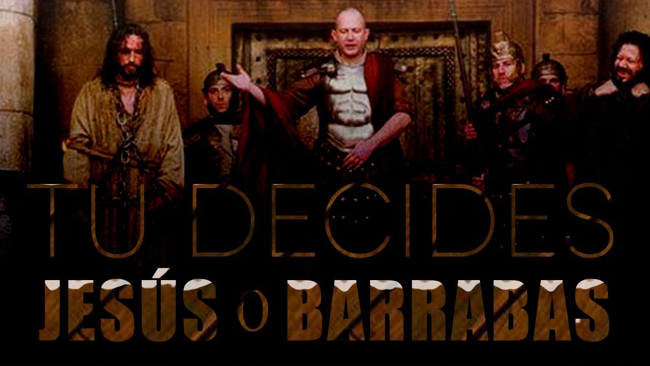EMILIO MOTOS | TU DECIDES, JESÚS o BARRABAS