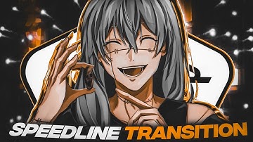 Speedline Transition like AE | Capcut Tutorial
