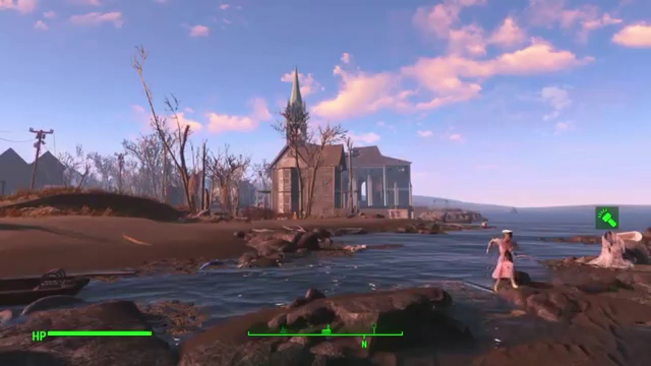 Fallout 4 (Nahant Oceanological Society) Location Discovery &amp; Exploration - YouTube
