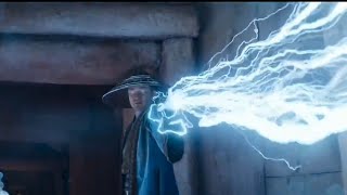 Raiden-All powers scenes\/Mortal Kombat 2021