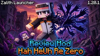Reviewing the HahUeuh ReZero Mod on Zalith Launcher - Minecraft Indonesia