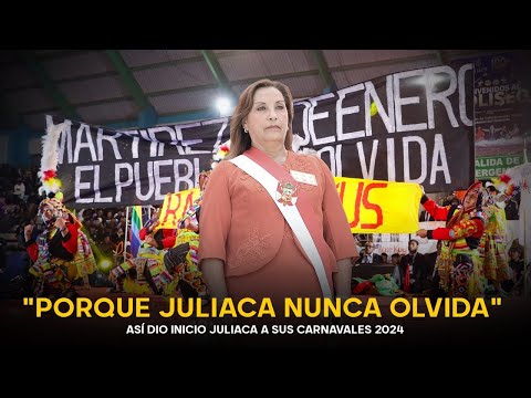 Juliaca no olvida: inicio de carnavales se cargan de protestas en rechazo a Dina Boluarte
