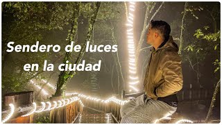 Un SENDERO DE LUCES entre el bosque de la ciudad!! by Fredy Guiando 9,511 views 1 year ago 3 minutes, 2 seconds