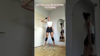 BLACKPINK 'Kill This Love' BRIDGE Dance tutorial (Mirrored + 0.5 speed) #kpop