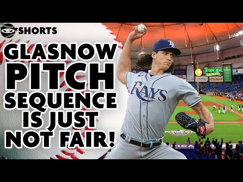 GLASNOWu0027S UNFAIR 3 PITCH SEQUENCE | @PitchingNinjaVideos #Shorts