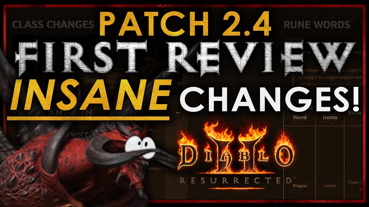 RTP do Patch 2.4 de Diablo II: Resurrected, Teste Competitivo