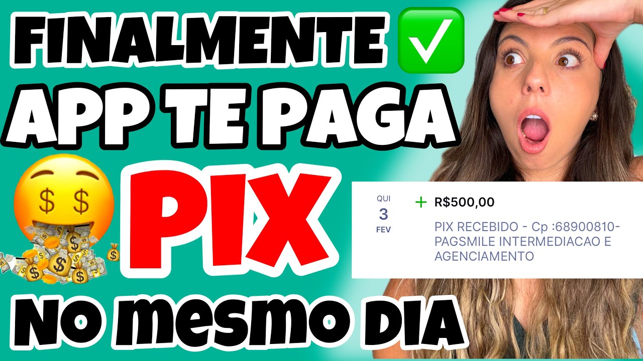 APP PAGANDO MUITO NO PIX – PAGAMENTO AUTOMÁTICO ✅