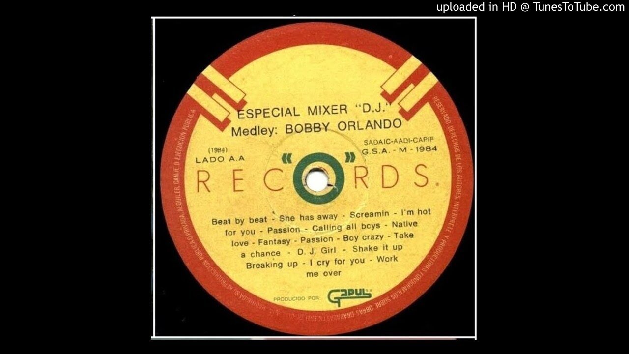 Bobby Orlando - Medley (Non-Stop Hits)(Especial Mixer Hi-NRG