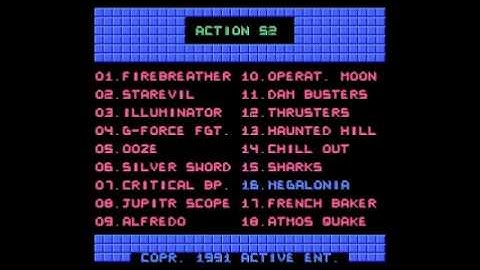 Euro Pimp Plays Action 52 - NES Version - Part 1 - Firebreathers (w/o commentary)