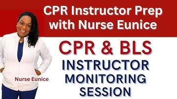 ❤️ CPR and BLS Instructor Teaching Demo - CPR Instructor Prep