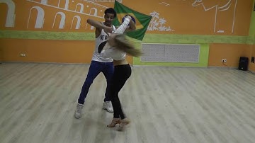 Zouk Class 12.12.16 at Brazuka Dance School - Wakko and Mari